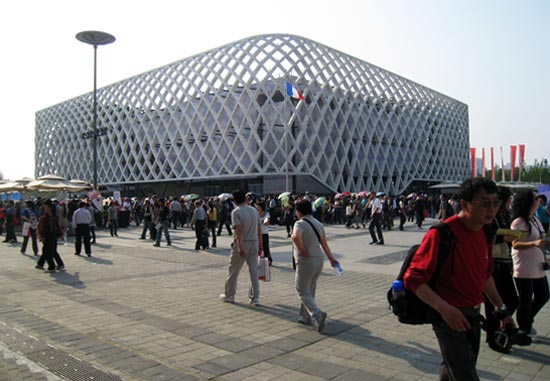 french pavilion at shanghai world expo 2010