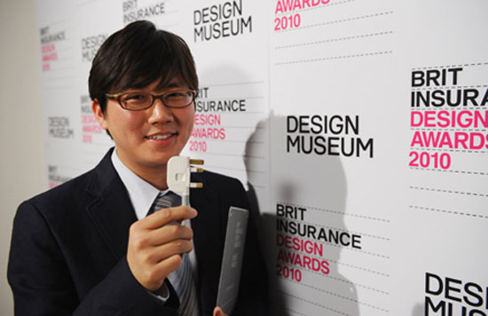 min kyu choi wins the brit insurance design award 2010