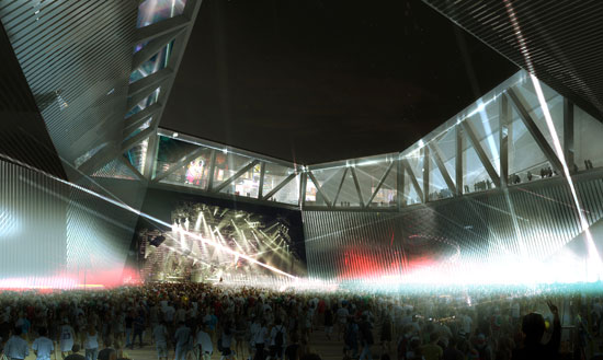 studio gang architects: taipei pop music center