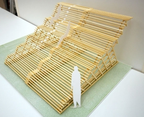atelier bow wow: bamboo grandstand