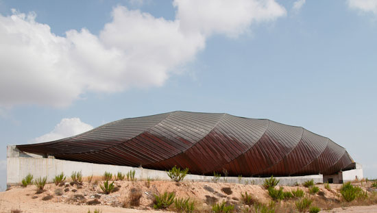 toyo ito: relaxation park   construction halted