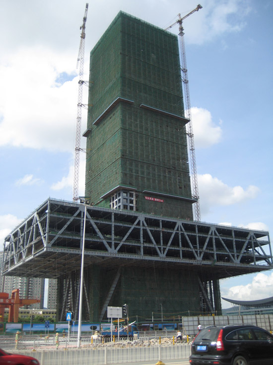 OMA: the shenzhen stock exchange   construction