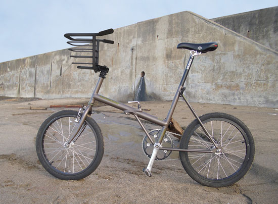 goodmorning technology: 'the bike porter', integrated basket and handlebar