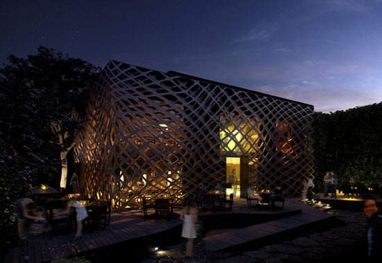 rojkind arquitectos: tori   tori restaurant, mexico city