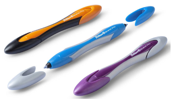 roller ball pen with 2 tips 'grand prix' by pelikan