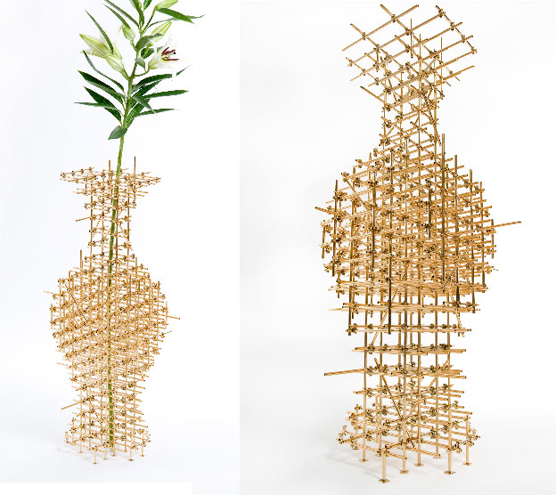 freshwest: scaffold vase