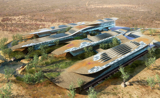 shop architects: botswana innovation hub