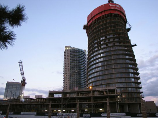 MAD architects: absolute towers   under construction