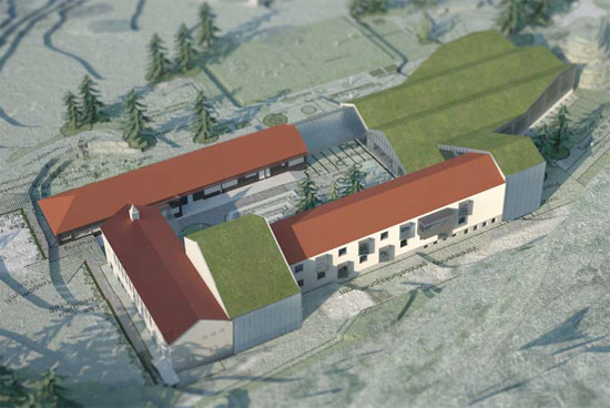 various architects: eikefjord skole proposal