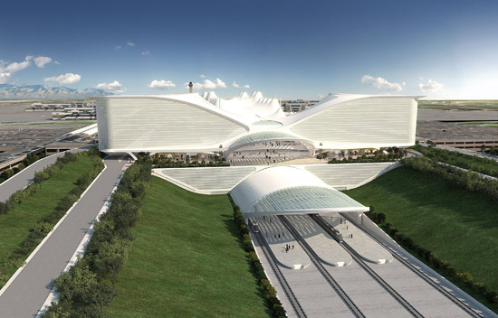 santiago calatrava: denver international airport