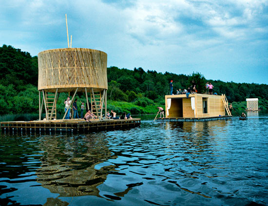 rintala eggertsson architects: kaluga floating sauna