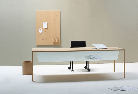 imm cologne 09: 'slim office' by bertjan pot for arco
