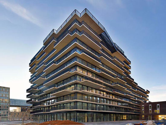 MVRDV architects: 'westerdok' apartment building, amsterdam