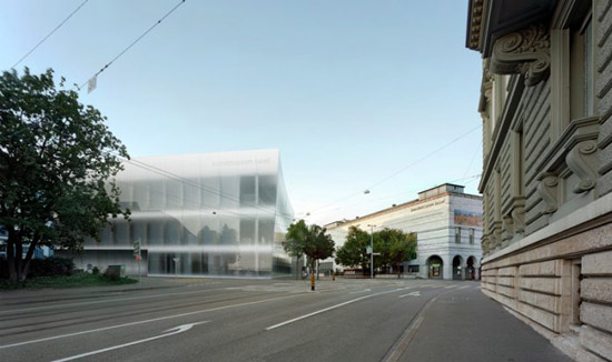 HHF architects: kunstmuseum basel proposal
