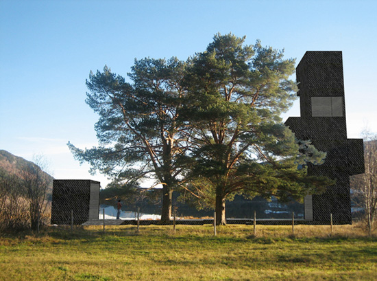 rintala eggertsson architects: watchtower, seljord, norway