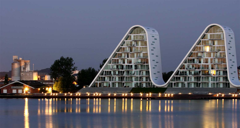 henning larsen architects: the wave in vejle