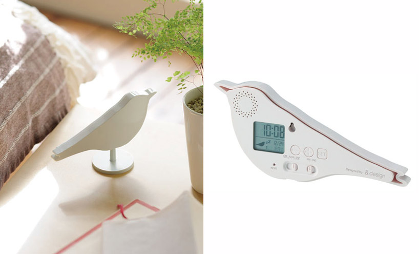&design: bird alarm clock