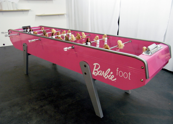 chloe ruchon: 'barbie foot' at DMY berlin design festival 09