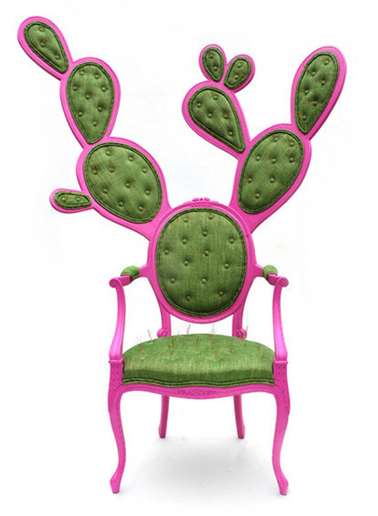 valentina gonzalez wohlers: prickly pair chairs