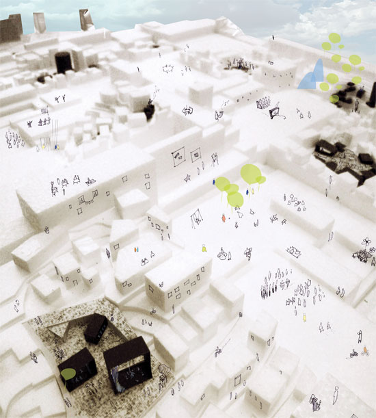 rita topa architects: 'living the outside' reinvent cities competition