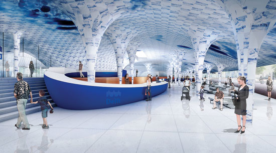 mecanoo: delft city hall and train station