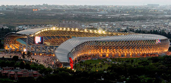 toyo ito: world games stadium in kaohsiung taiwan opens
