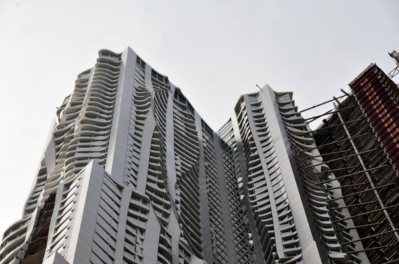 frank gehry: beekman tower nearing completion