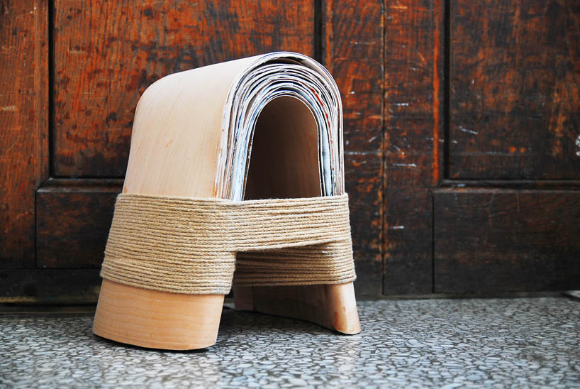 lishuai dong: more with less arc veneer stool