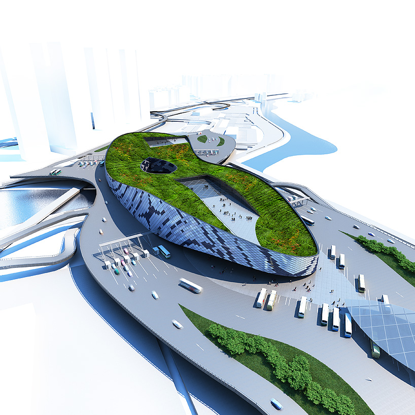 passenger terminal building for HongKong / China by Edit!