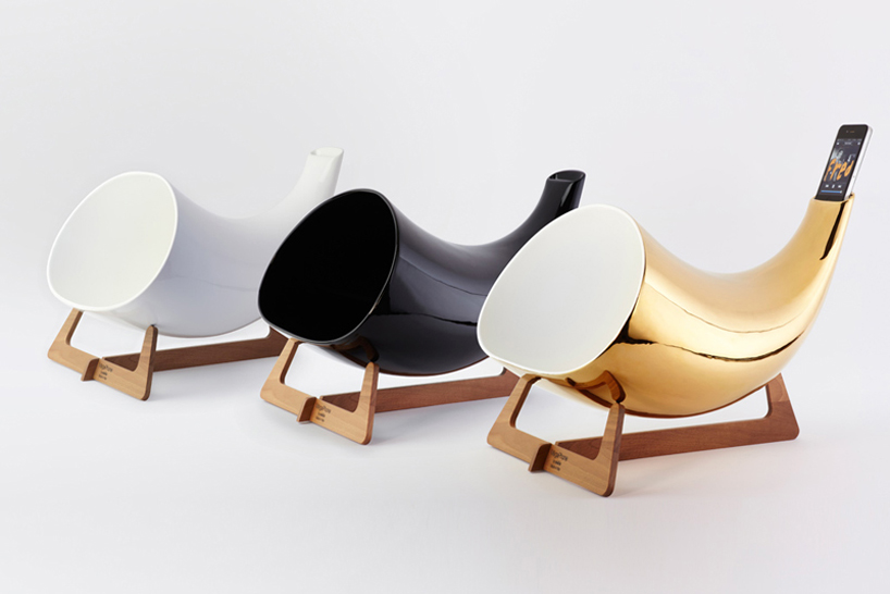 en&is: gold and black megaphone now in production