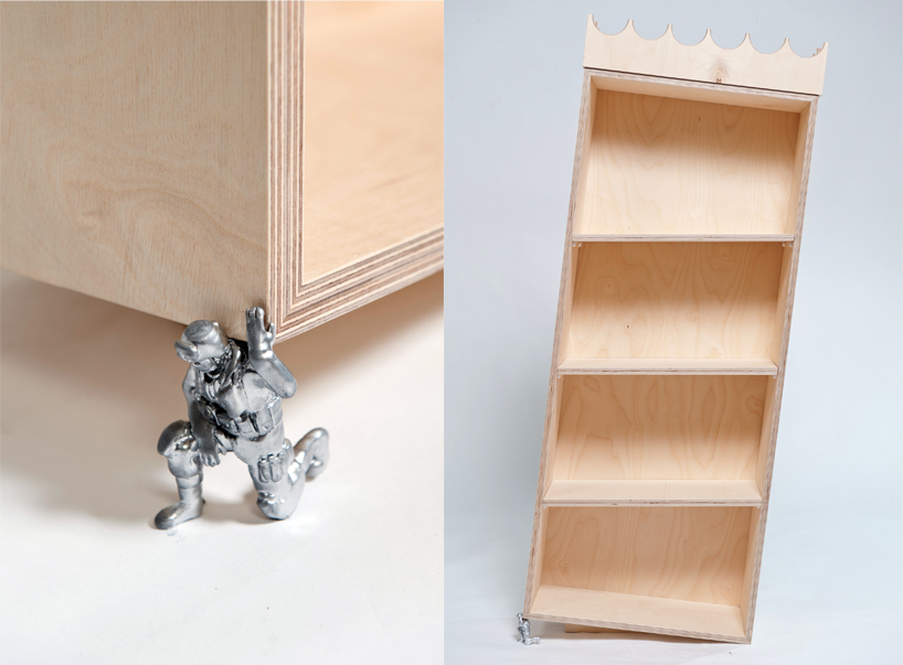 shaul cohen: armour bearer bookcase