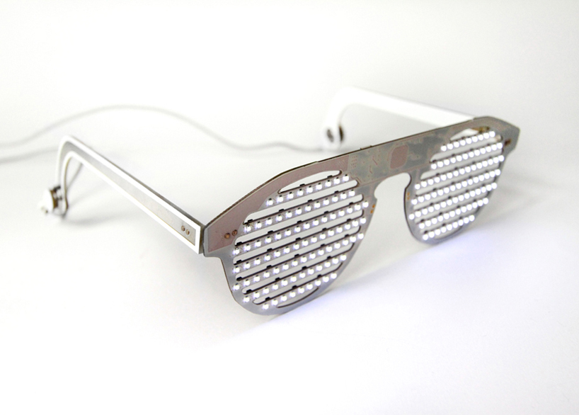 DIY LED glasses   the bright eyes kit by technology will save us