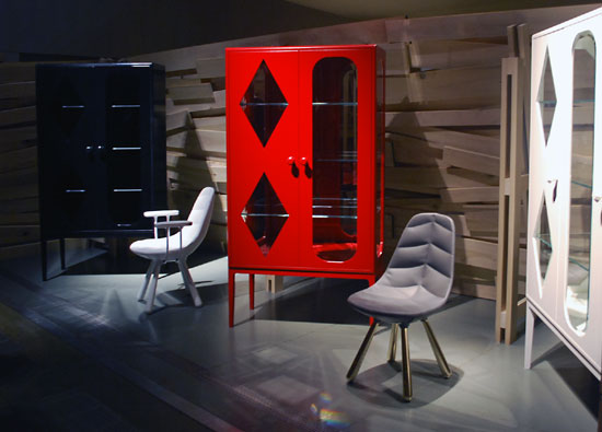 jaime hayon: 'tudor' cabinet and chair for established & sons