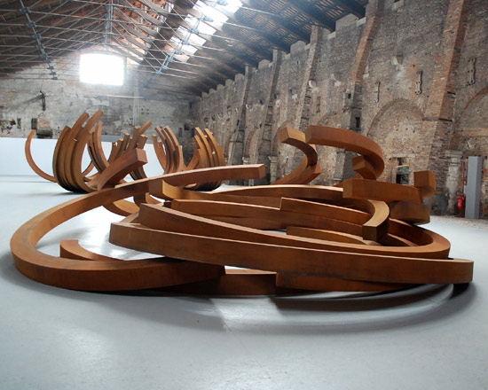 bernar venet: 'the arc hypothesis'