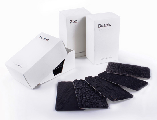 flash card kit: 'hello haptic'