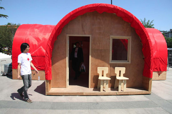 obra architects: 'red+housing' crossing dialogues emergency architecture