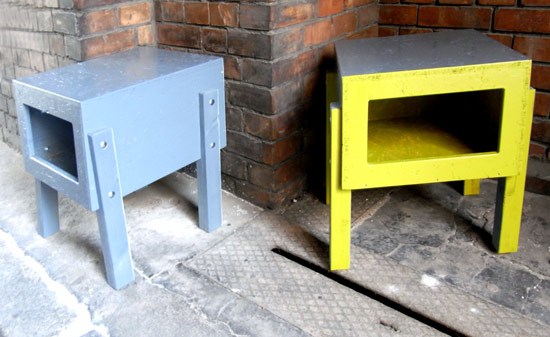 formfjord: 'piggy' stool at DMY berlin design festival 09
