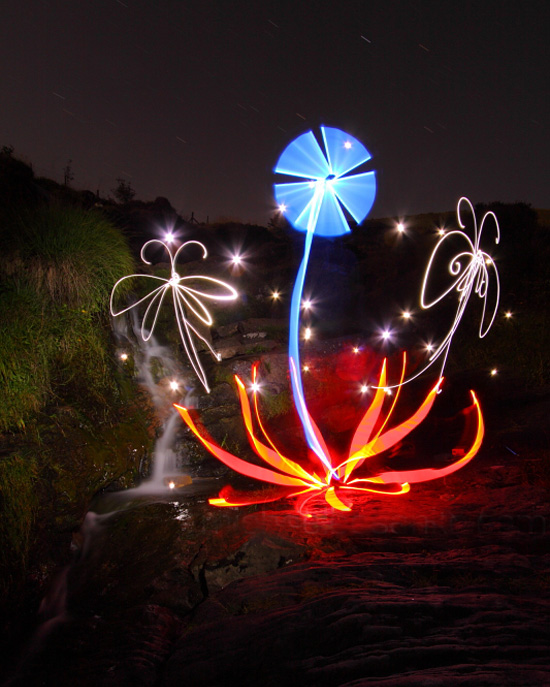 michael bosanko light sculpture photography