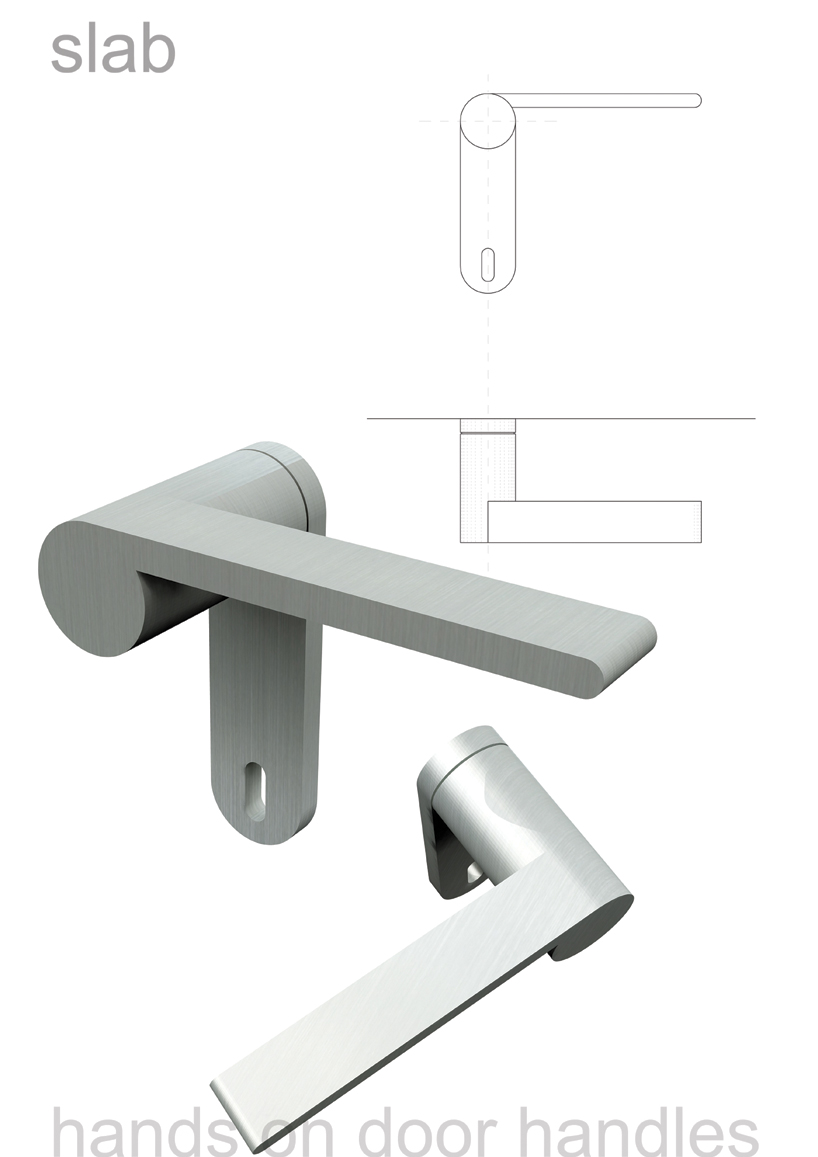 door handle slab