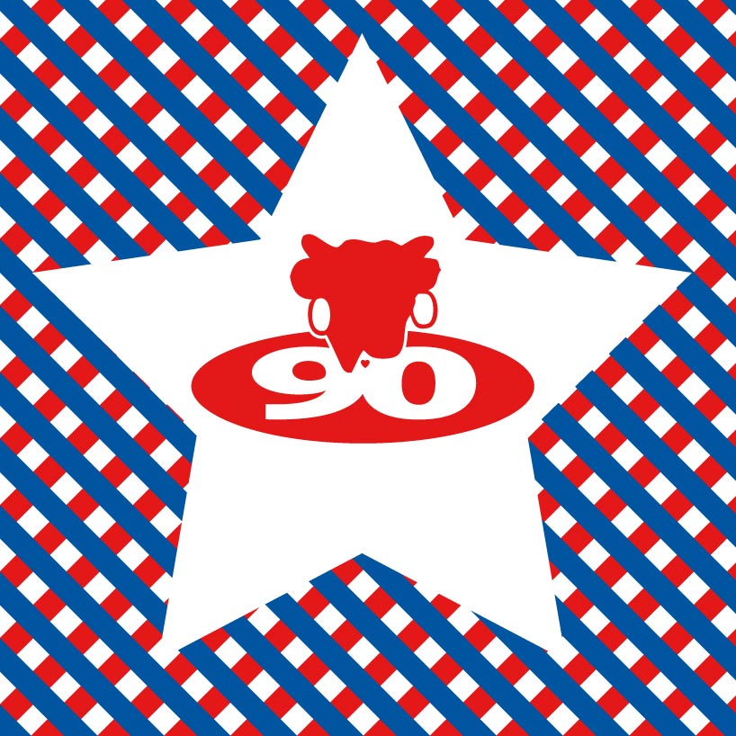 90th_cowstarandstripes_bichromredblue.jpg
