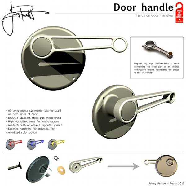 Engineering Handle Design connecting handle | designboom.com