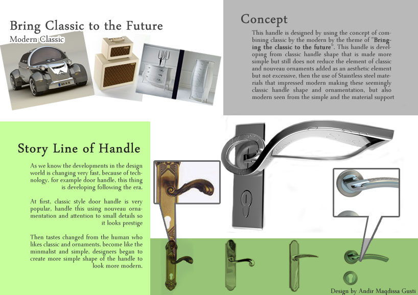 Bring Classic to the Future ( Modern Classic Handle) | designboom.com