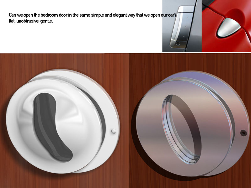 flat section handle | designboom.com