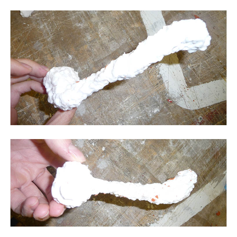 DIY Casting. Hand plucked Styrofoam molds fit your aluminum handle to