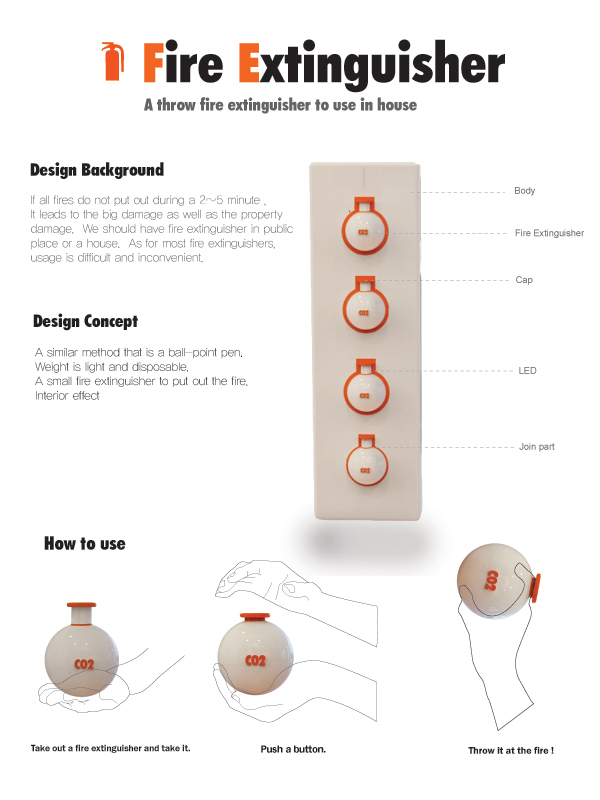 fire extinguisher | designboom.com