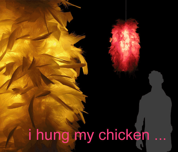 i hung my chicken | designboom.com