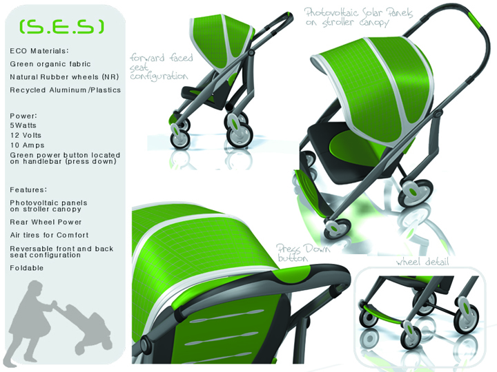 electric powered stroller