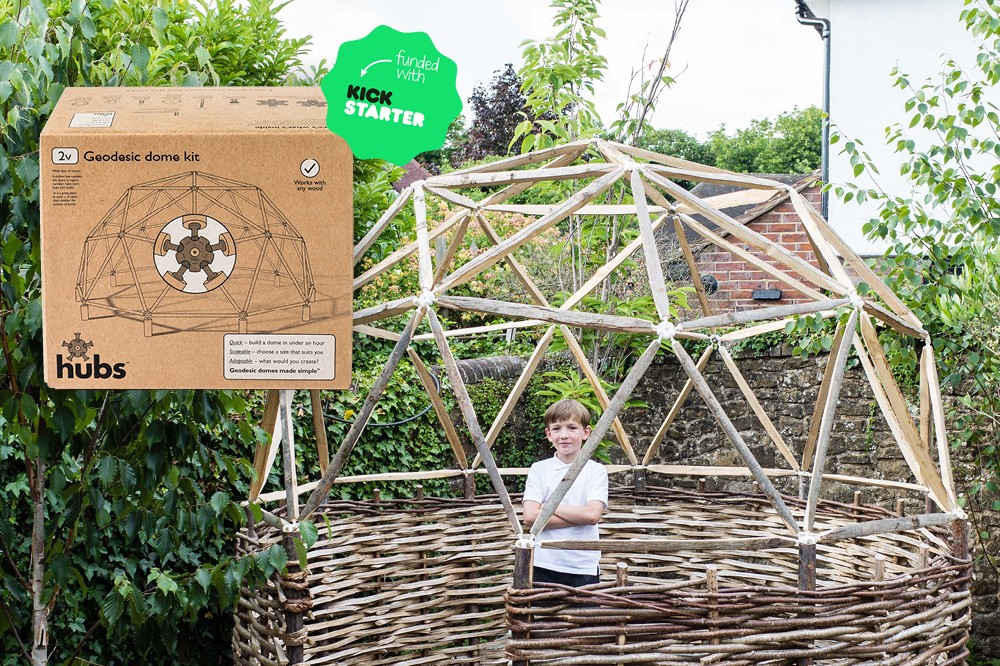 2v geodesic dome kit creates an outdoor structure Designboom Shop