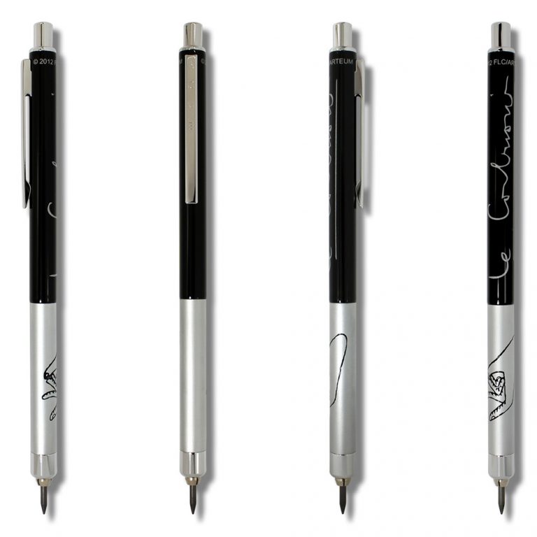 the architect's mechanical pencil is influenced by 20th century modernists