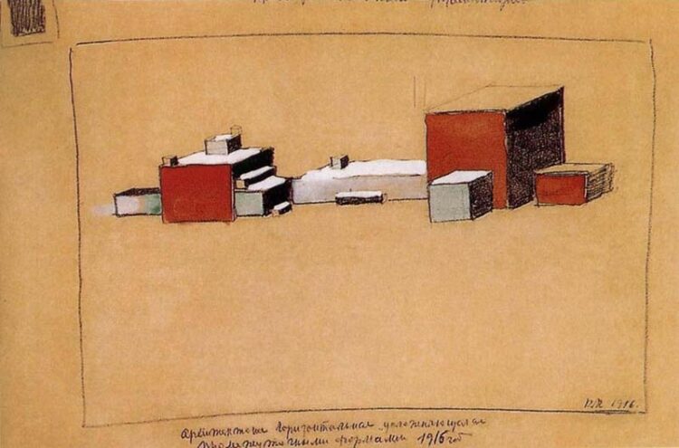 architecton wooden construction malevich